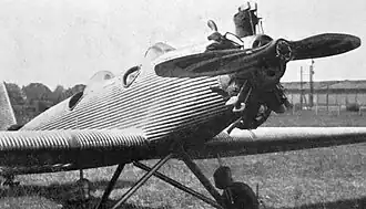 Junkers A50ba Junior a Walter Vega