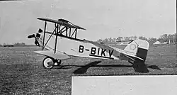 DAR 1-A s motorem Walter Vega (B-BIKV, později LZ-IKV)