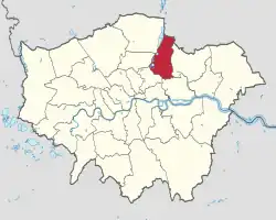 Waltham Forest na mapě