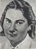 Wanda Zieleńczyk (pseud. 'Dziula', 1920-1943), dcera Adama Zieleńczyka, básnířka