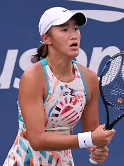 Wang Si-jü na US Open 2023