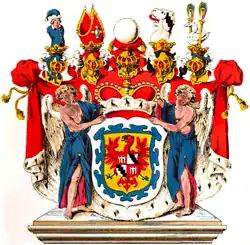 Knížecí erb rodu Fürstenbergů