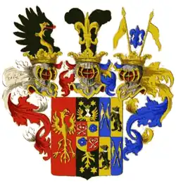 Rodový erb Kouniců z Rietbergu