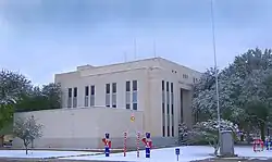 Budova okresního soudu v Monahans