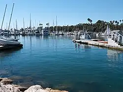 přístav v Santa Barbaře