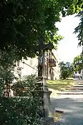 Wayside cross at Litoltova, Třebíč, Třebíč District.JPG