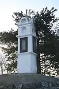 Wayside shrines in Budkov, Třebíč District.JPG