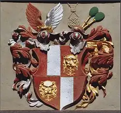 Erb rodu pánů z Bünau