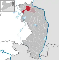 Weißwasser na mapě