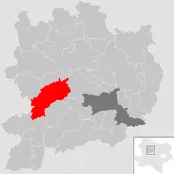 Weinzierl am Walde na mapě