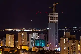 Projekt Westgate v noci