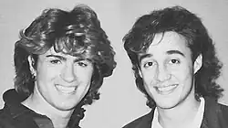 George Michael a Andrew Ridgeley, rok 1984 nebo 1985
