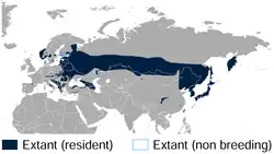 Areál rozšíření