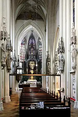 Kostel Marie am Gestade, interiér