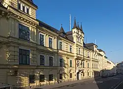 pohled na průčelí