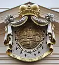 Knížecí podoba erbu (na Palais Trauttmansdorff ve Vídni)
