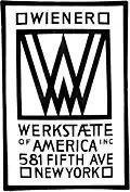 Logo newyorské pobočky Wiener Werkstätte
