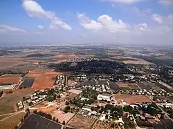 Letecký pohled na Bnej Cijon