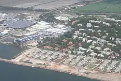 Letecký pohled na Ma'agan Micha'el