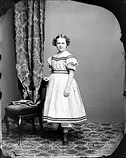 Portrét dívky, Stockholm 1865–1875