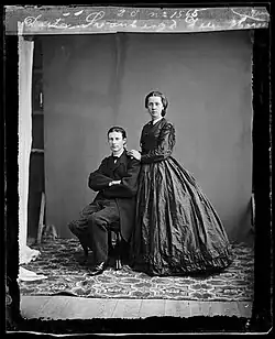 Dvojportrét, Stockholm 1865–1875