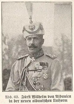 Albánský kníže Wilhelm Wied