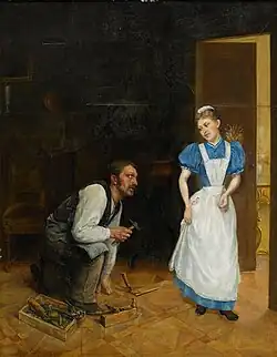 Snickaren och tjänsteflickan