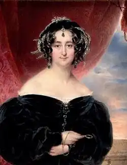 Kateřina Vilemína Zaháňská 30. léta