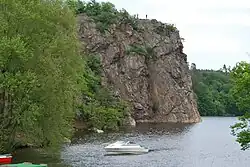 Wilsonova skála, pohled od západu