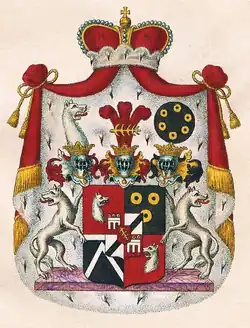 Rodový erb knížat z Windisch-Grätze