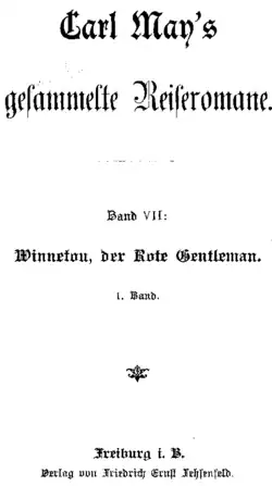Titulní list vydání prvního dílu z roku 1893