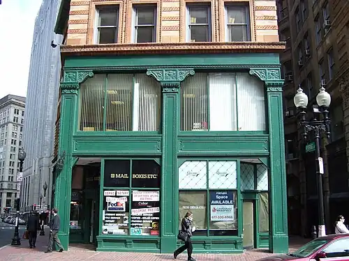 Chapman se podílela na návrhu budovy Winthrop Building v Bostonu, první budovy s ocelovou konstrukcí.