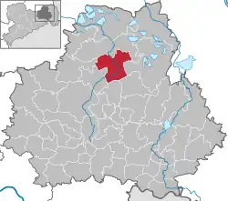 Wittichenau na mapě