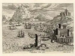 Přístav v Neapoli, Ruinarum varii prospectus, ruriumque aliquot delineationes