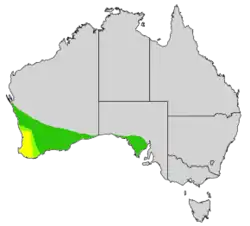 Areál rozšíření