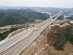 Trať u nádraží Wu-jüan