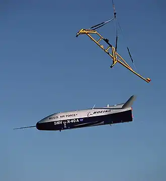 X-40A vypuštěný k 5. letu