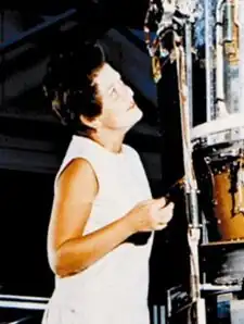 Marjorie Townsend při práci