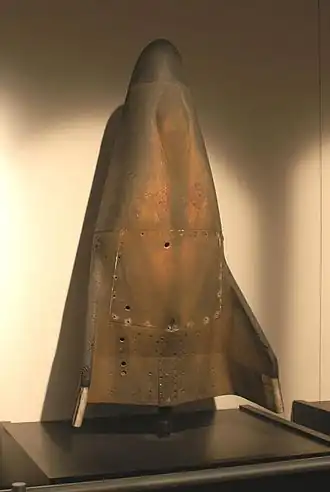 X-23 vystavený v Národním muzeu leteckých sil USA na letecké základně Wright-Patterson