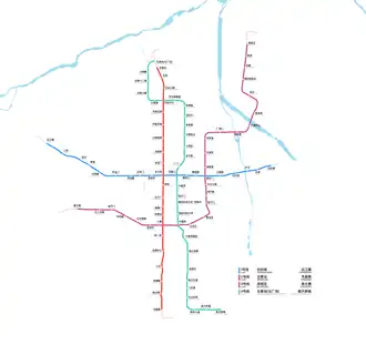 Mapa metra (2018)