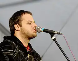 Xindl X během vystoupení v Opavě