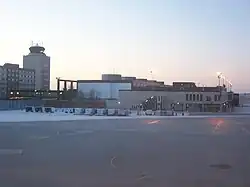 Letiště během zimy