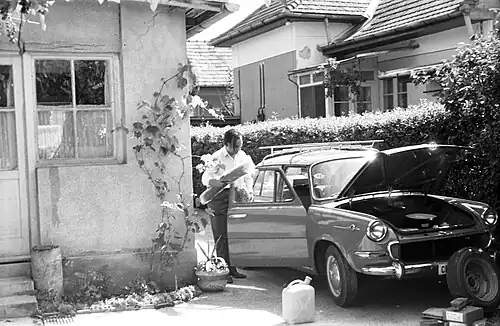 Škoda 1000 MB (model 1966), Maďarsko, 1970