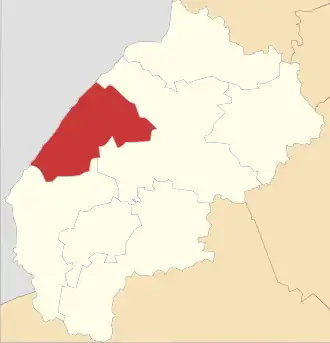 Poloha rajónu ve Lvovské oblasti