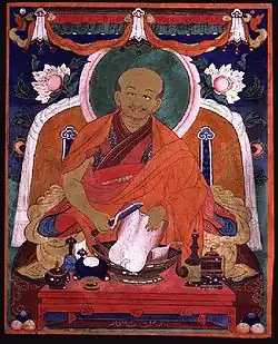 Dzanabadzar, mongolský malíř z 19. století