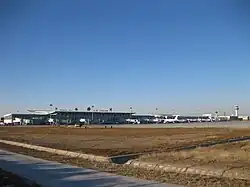 Pohled na letiště v roce 2009
