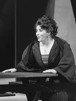 Yvona Škvárová v ND v roce 1994 – Santuzza