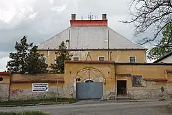 Pohled na rudolfovský zámeček od jihovýchodu z Třeboňské ulice