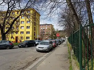 Zámečnická ulice od jihu