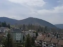 Zámecká hora z Vrbna pod Pradědem